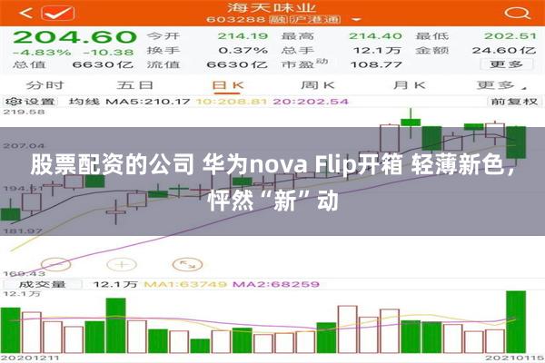 股票配资的公司 华为nova Flip开箱 轻薄新色，怦然“新”动