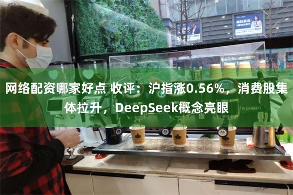 网络配资哪家好点 收评：沪指涨0.56%，消费股集体拉升，DeepSeek概念亮眼